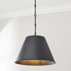 Modern Metal Shade Pendant - Large