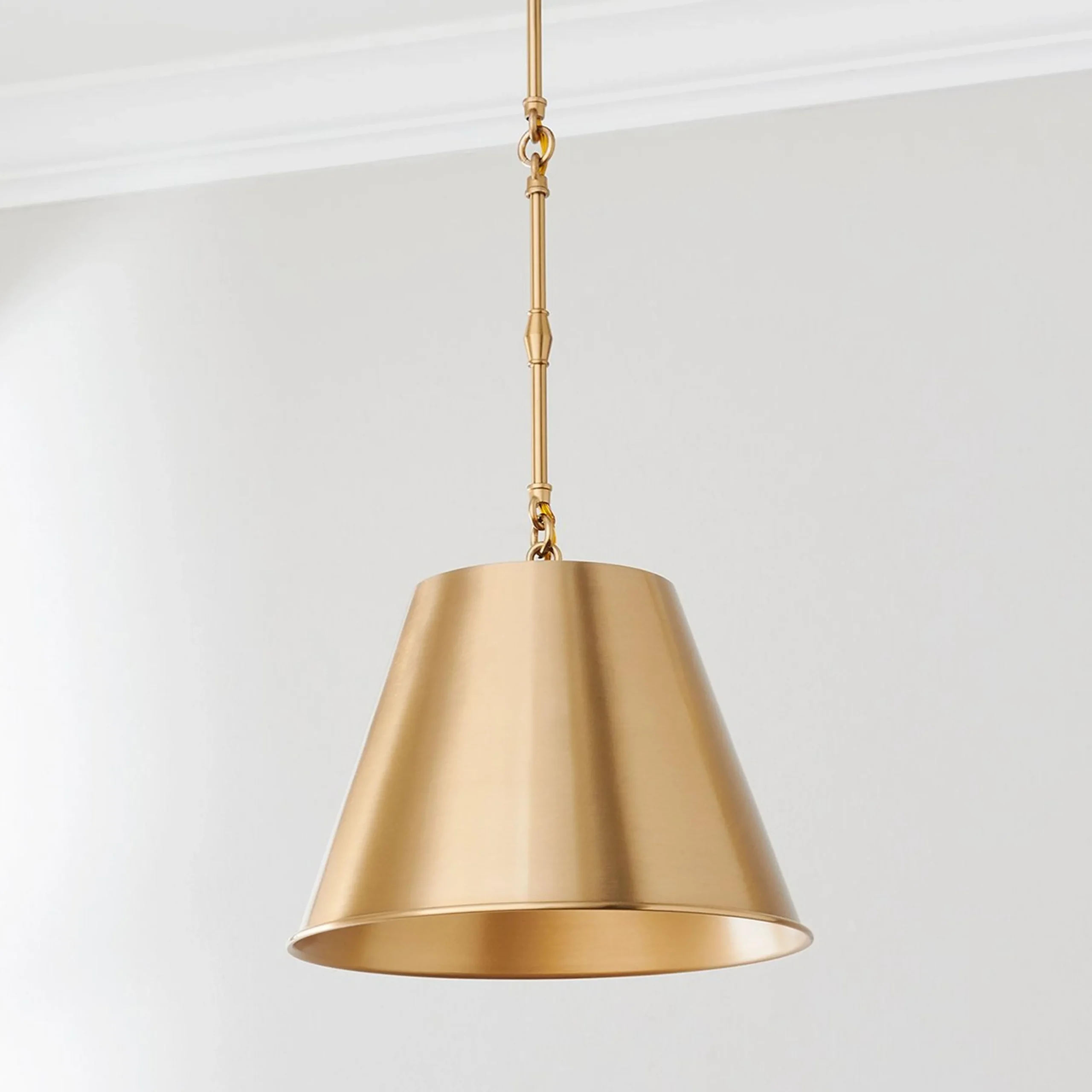 Modern Metal Shade Pendant - Small