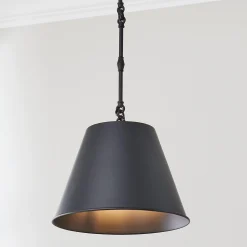 Modern Metal Shade Pendant - Small