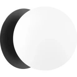 Modern Milky Globe Bath Sconce