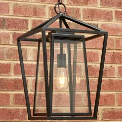 Modern Obelisk Outdoor Pendant - Large
