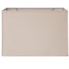 16" Modern Rectangular Linen Shade
