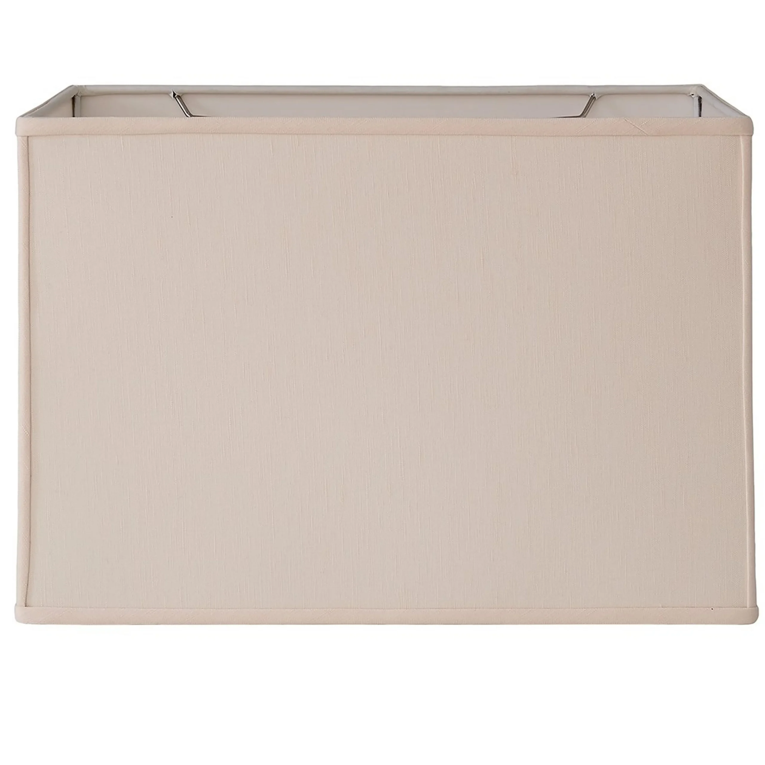 16" Modern Rectangular Linen Shade