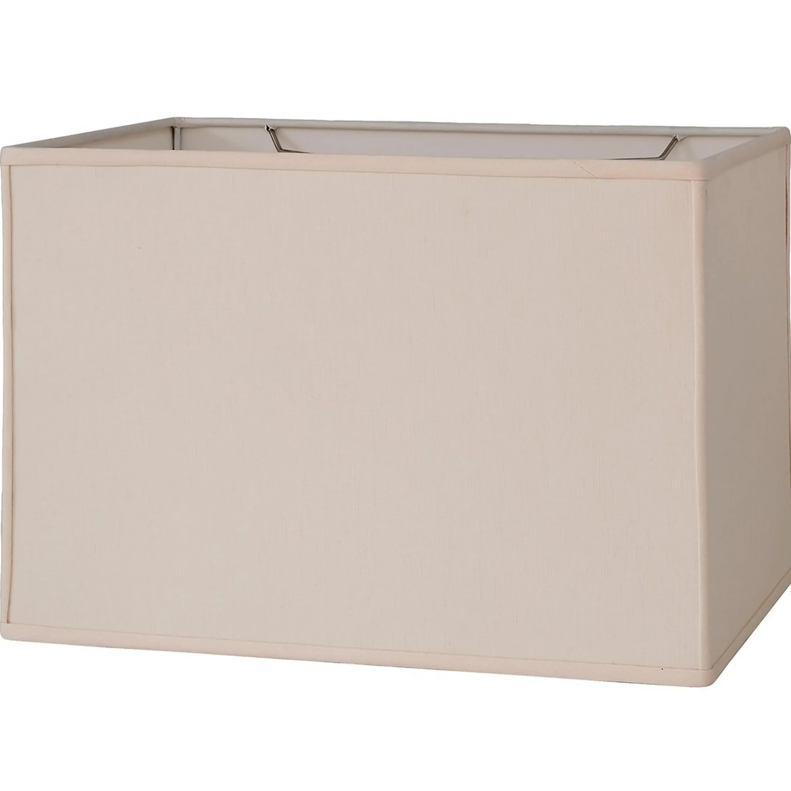 16" Modern Rectangular Linen Shade