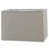 16" Modern Rectangular Linen Shade
