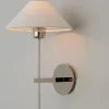 Modern Shaded Rod Sconce