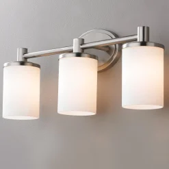 Modern Simple Cylinders Vanity Light - 3 Light