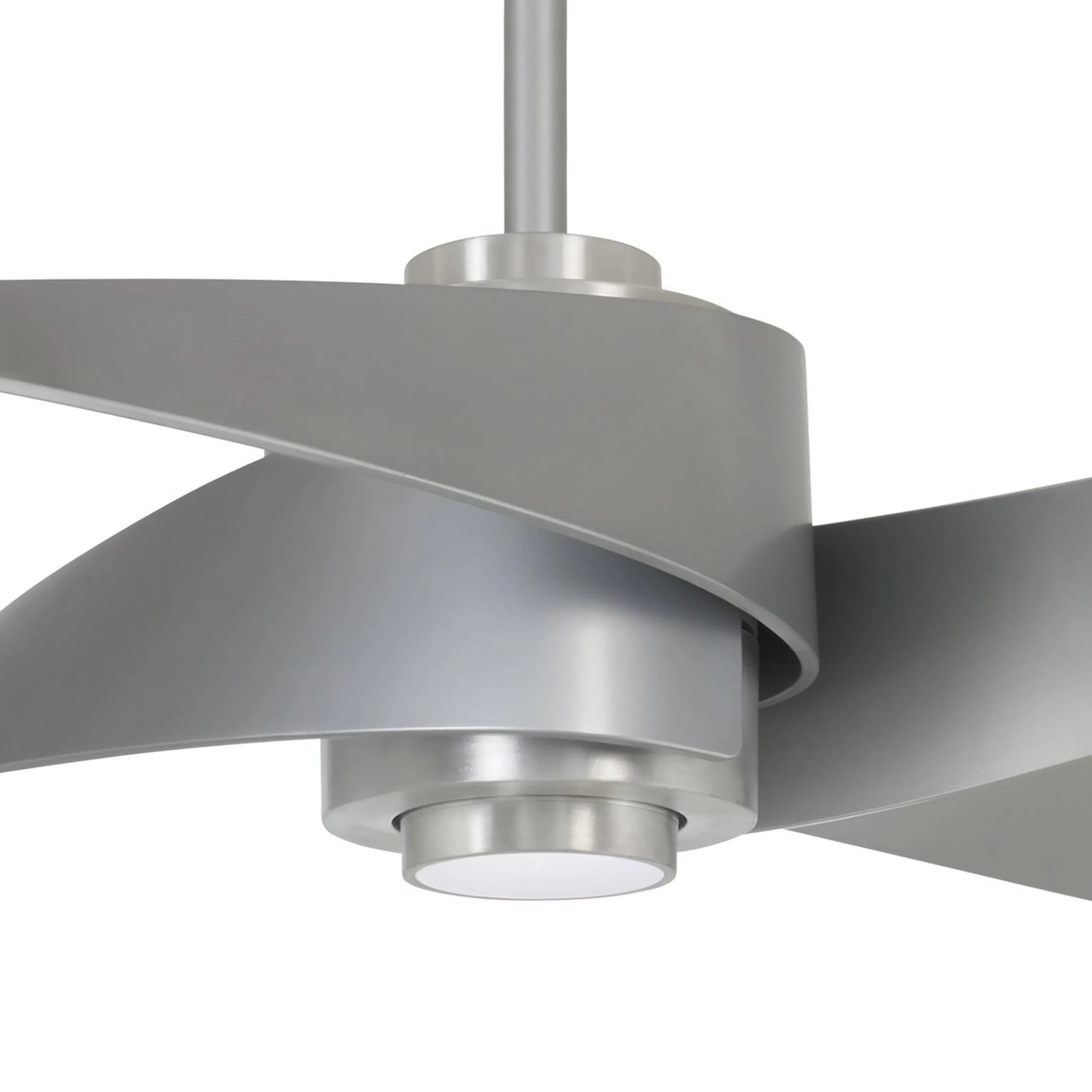 64" Modern Twirl Blade Ceiling Fan