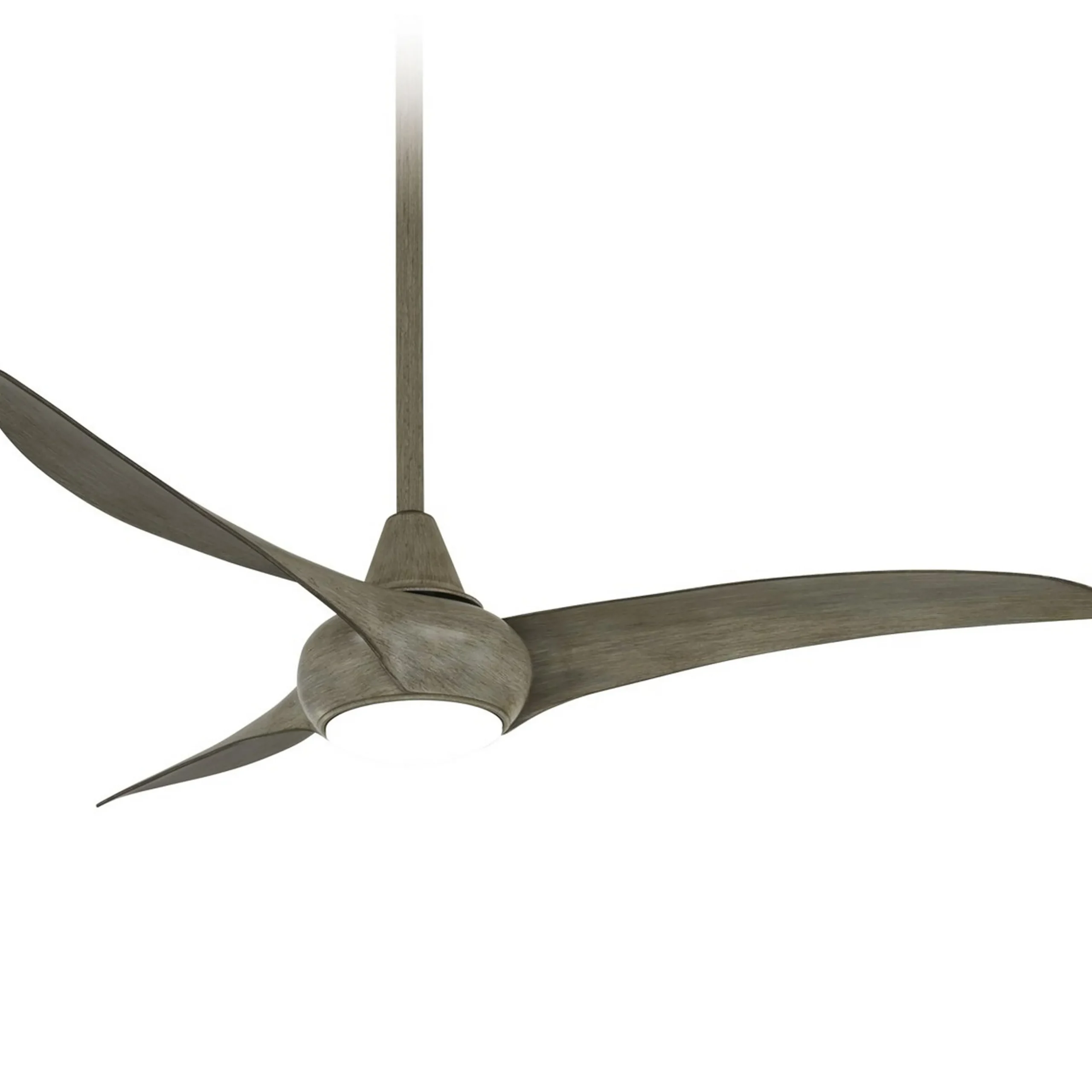 52" Modern Twisted Blade LED Ceiling Fan
