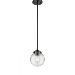 Mod Mix Clear Globe Pendant - Small