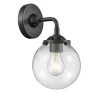Mod Mix Clear Globe Sconce