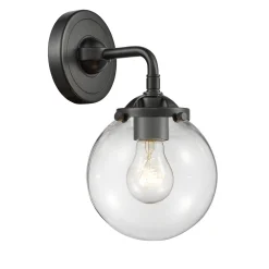 Mod Mix Clear Globe Sconce