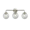 Mod Mix Seeded Globe Vanity Light - 3 Light