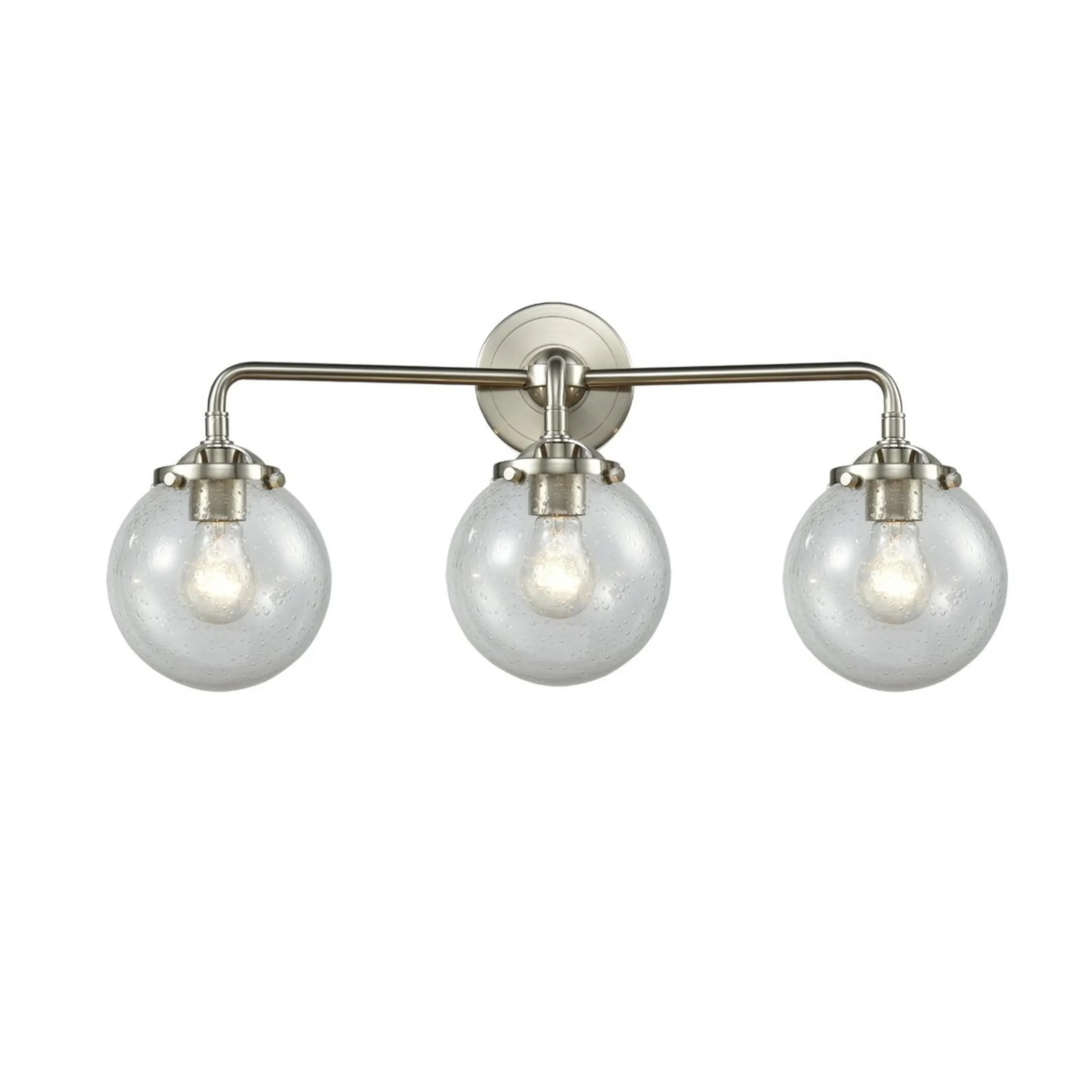 Mod Mix Seeded Globe Vanity Light - 3 Light