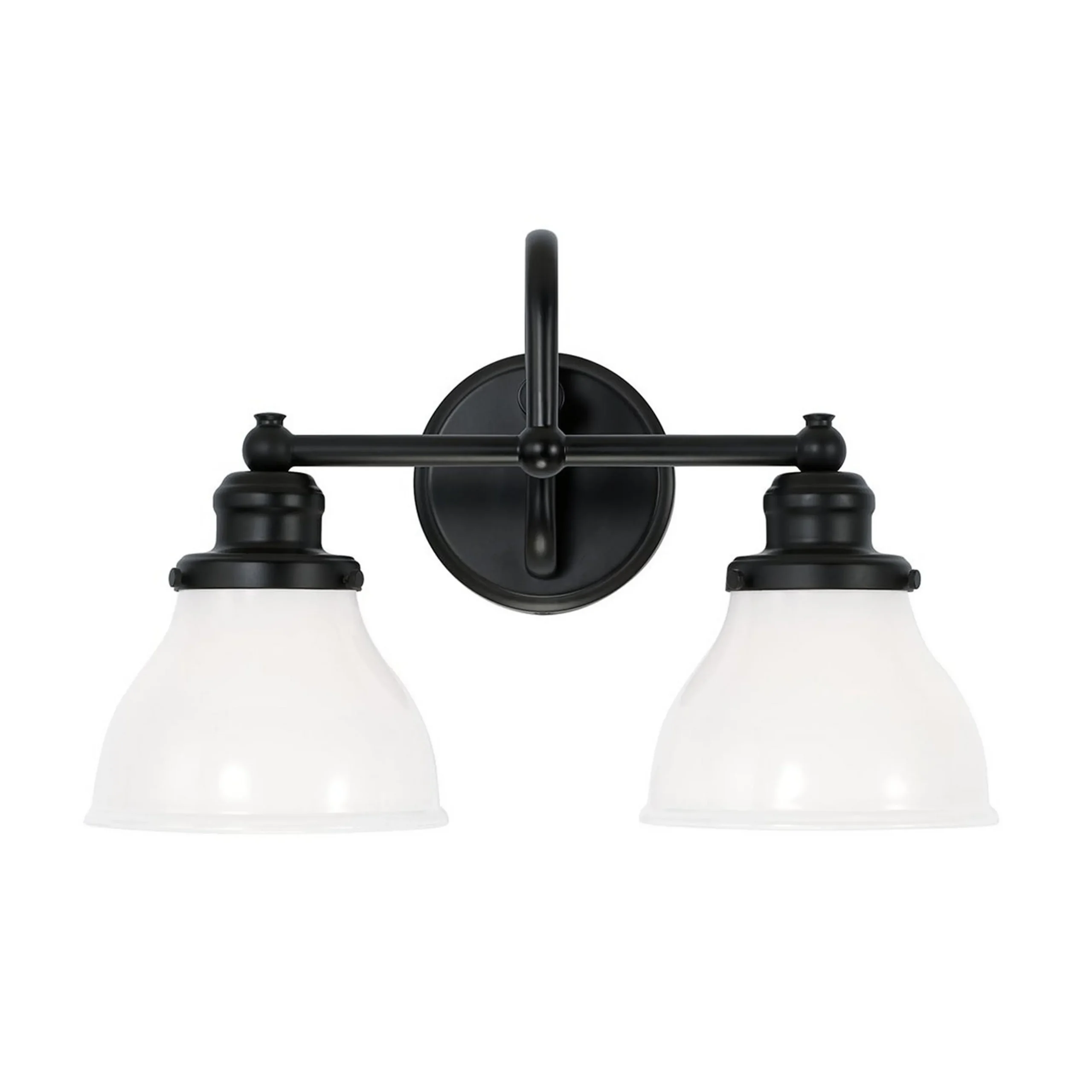 Montpelier Vanity Light - 2 Light - Milk