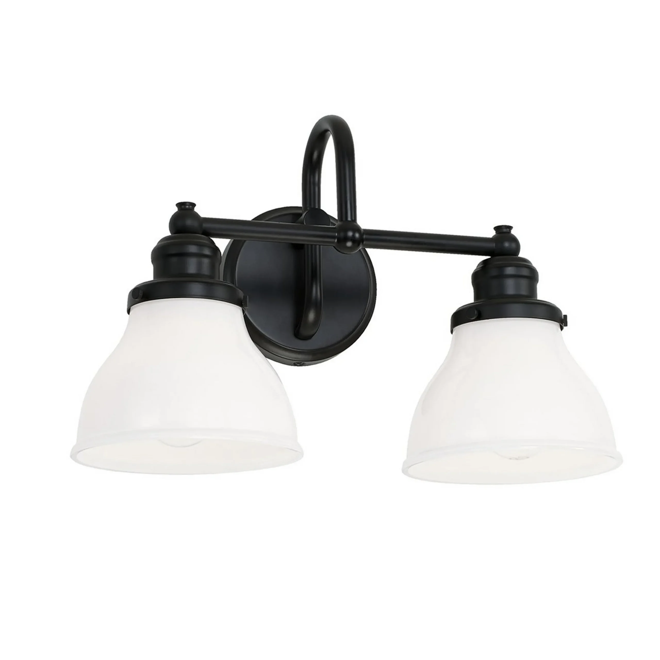 Montpelier Vanity Light - 2 Light - Milk