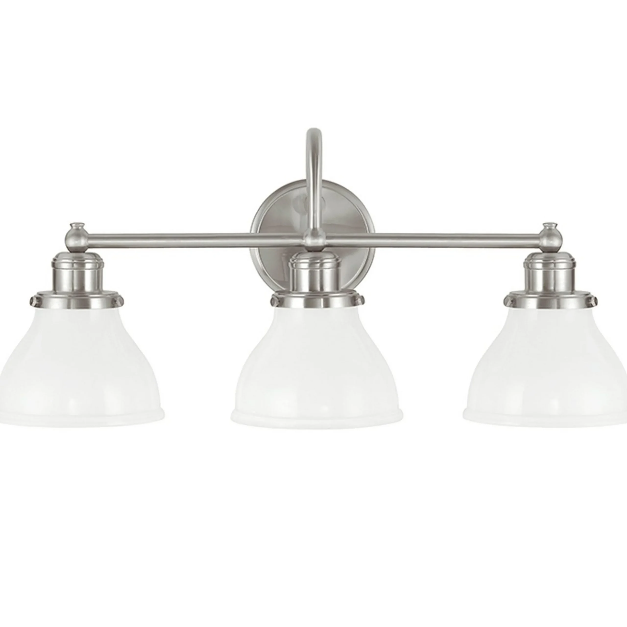 Montpelier Vanity Light - 3 Light - Milk