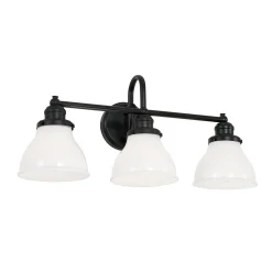 Montpelier Vanity Light - 3 Light - Milk