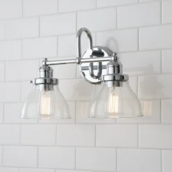 Montpelier Vanity Light - 2 Light - Clear