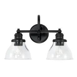 Montpelier Vanity Light - 2 Light - Clear