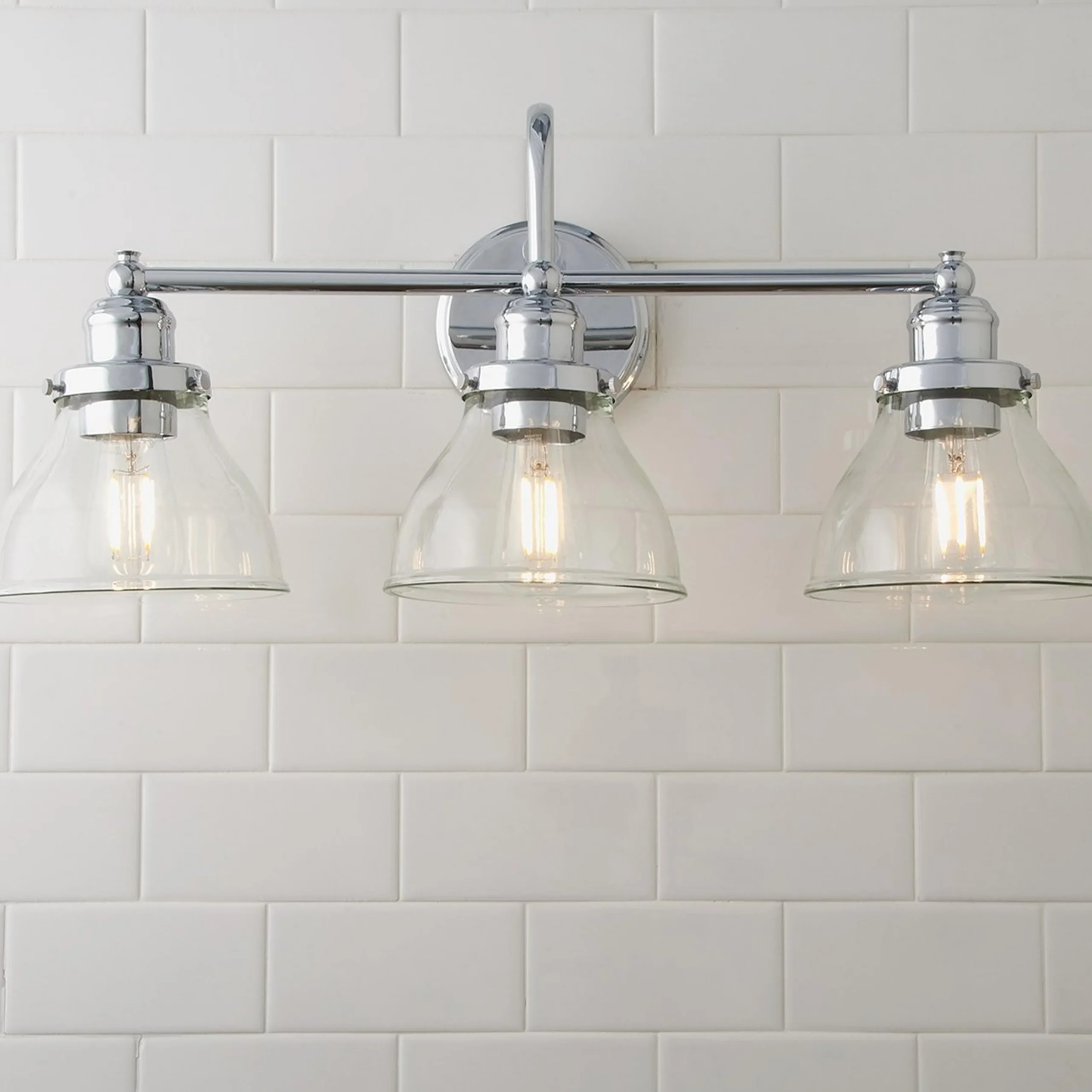 Montpelier Vanity Light - 3 Light - Clear