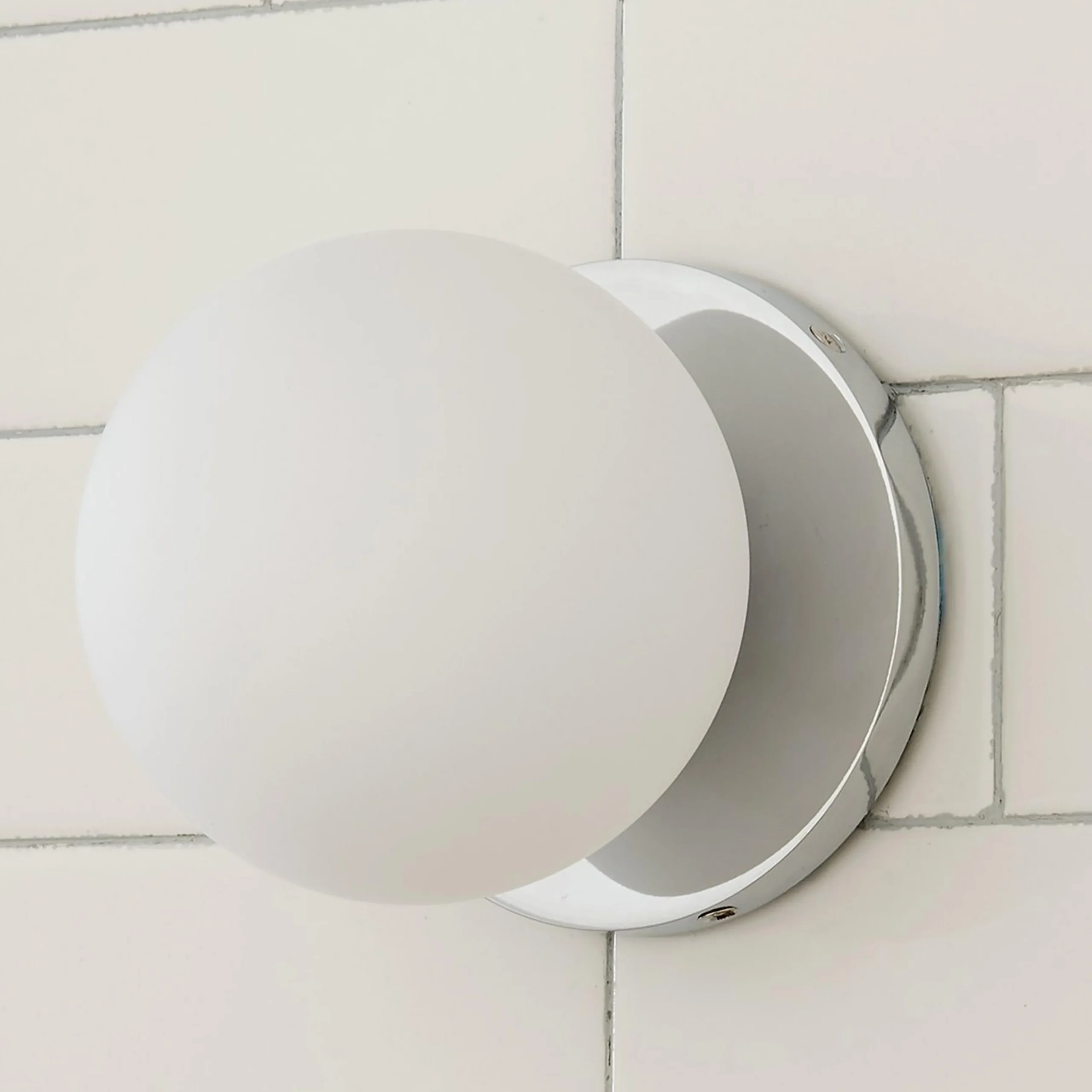 Mounted Globe Ring Bath Sconce - 1 Light