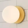 Mounted Globe Ring Bath Sconce - 1 Light