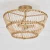 Natural Rowan Convertible Semi-Flush Ceiling Light