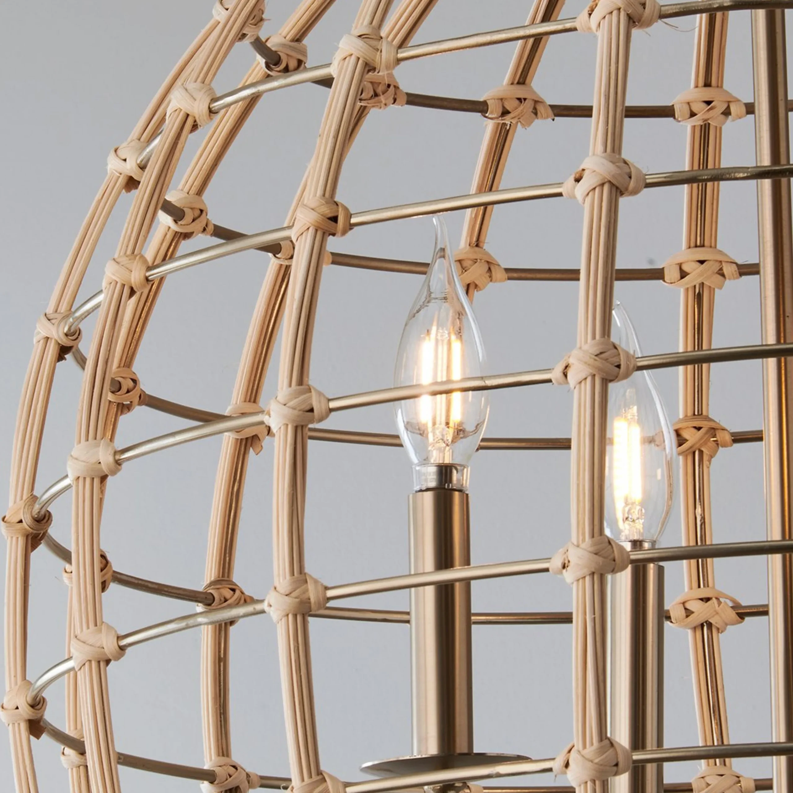 Natural Rowan Lantern