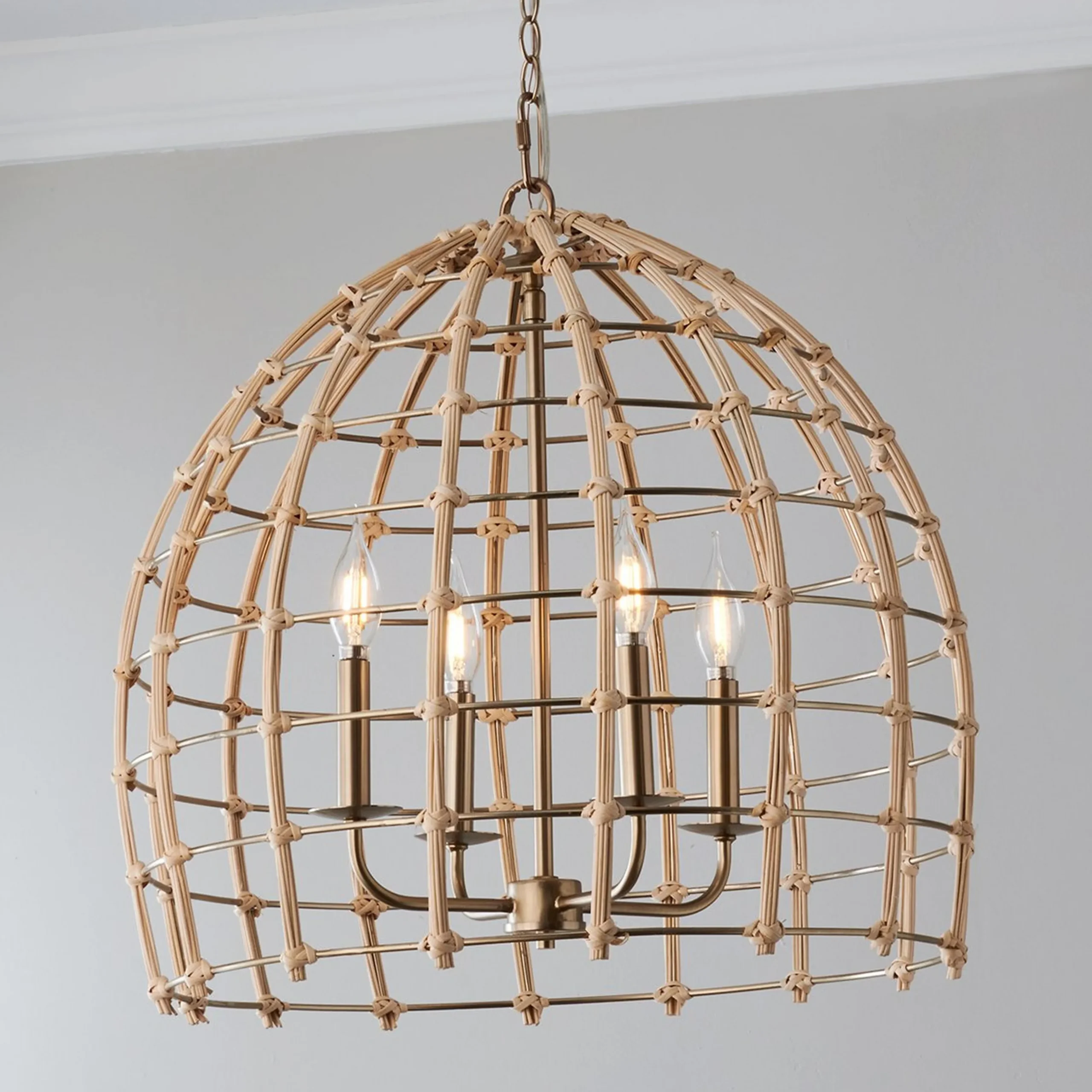 Natural Rowan Lantern