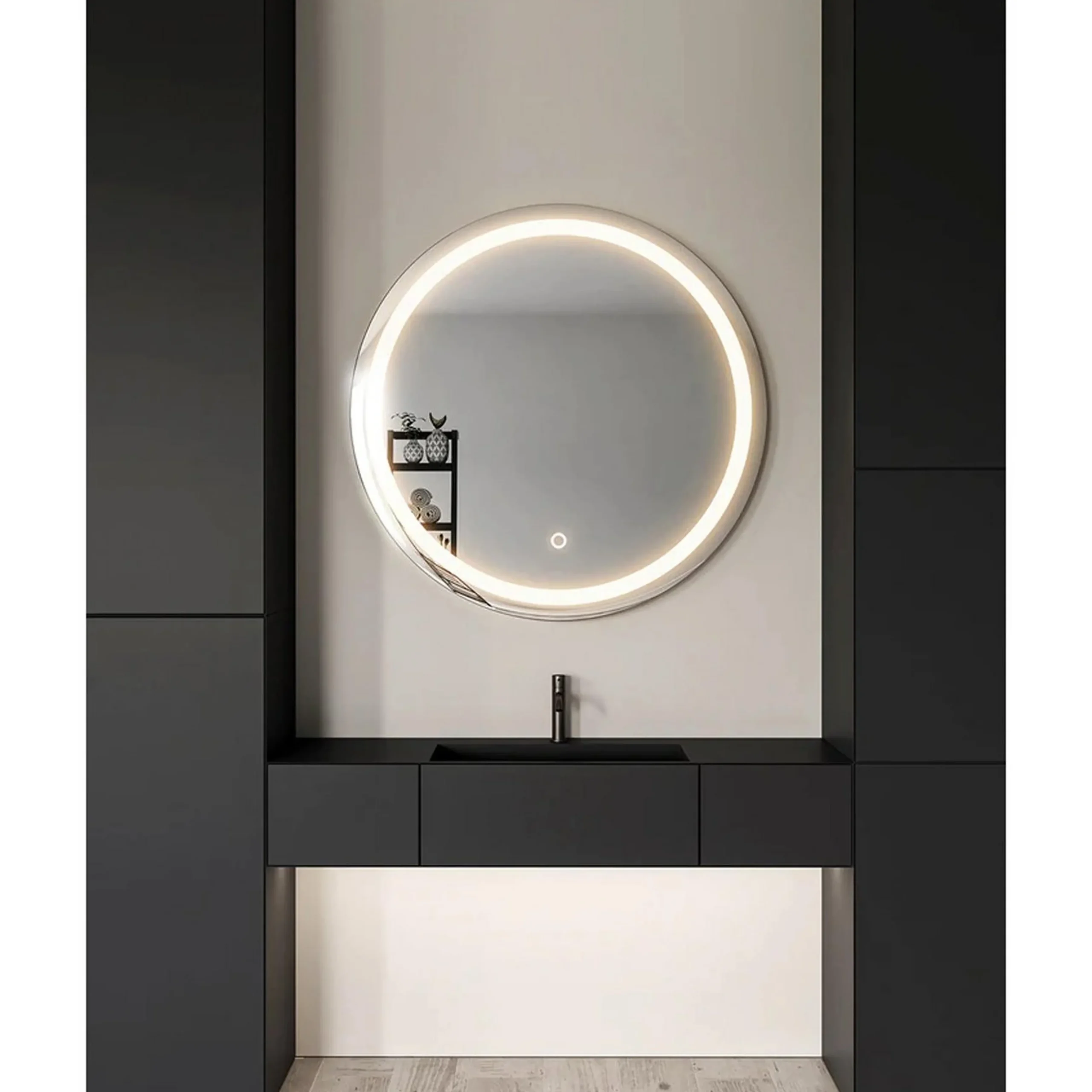 Nephele LED Vanity Mirror - 40" Round