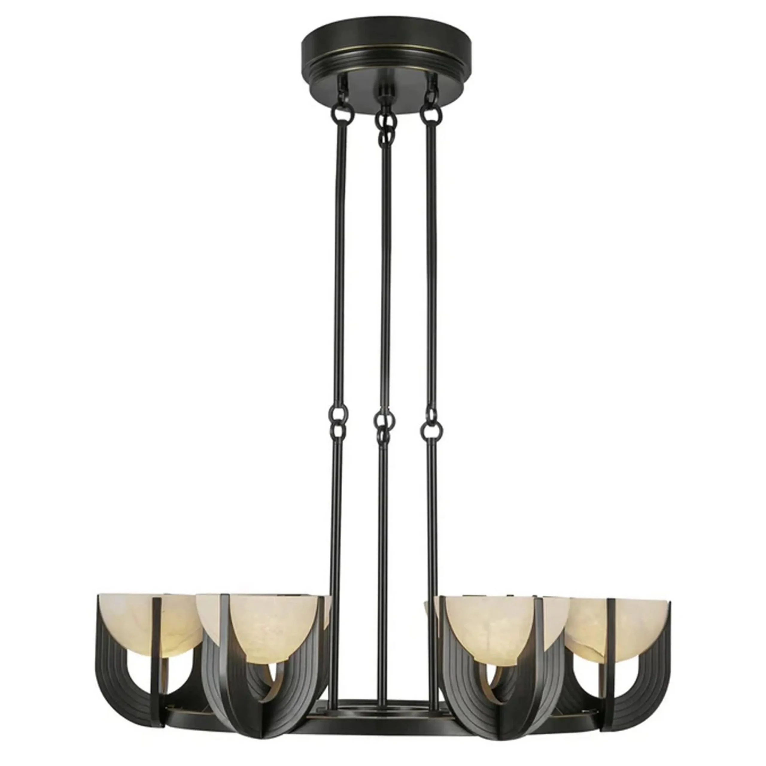 Nete Alabaster LED Chandelier - Large