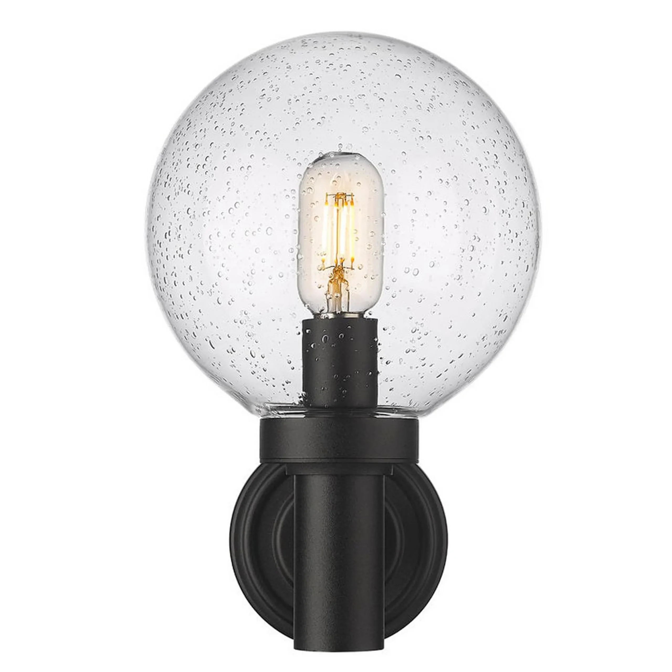 Norwich Seeded Glass Outdoor Sconce