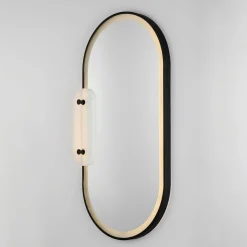 Odette LED Mirror - Alabaster