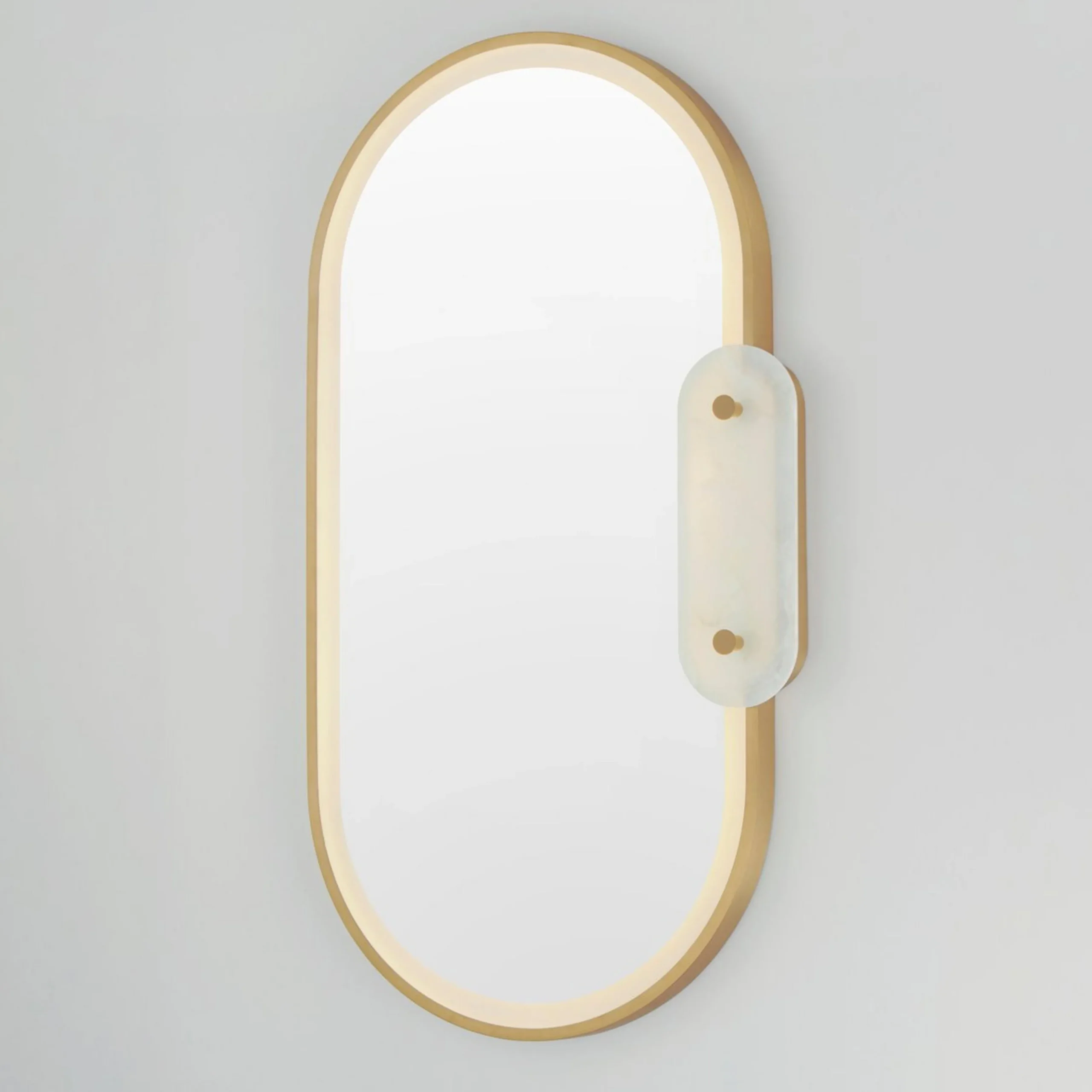 Odette LED Mirror - Alabaster