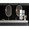 Odette LED Mirror - Composite Stone