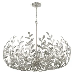 Olive Leaf Blooming Chandelier - 12 Light