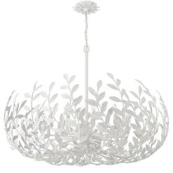 Olive Leaf Blooming Chandelier - 12 Light