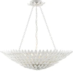 Olive Leaf Convertible Chandelier - 8 Light