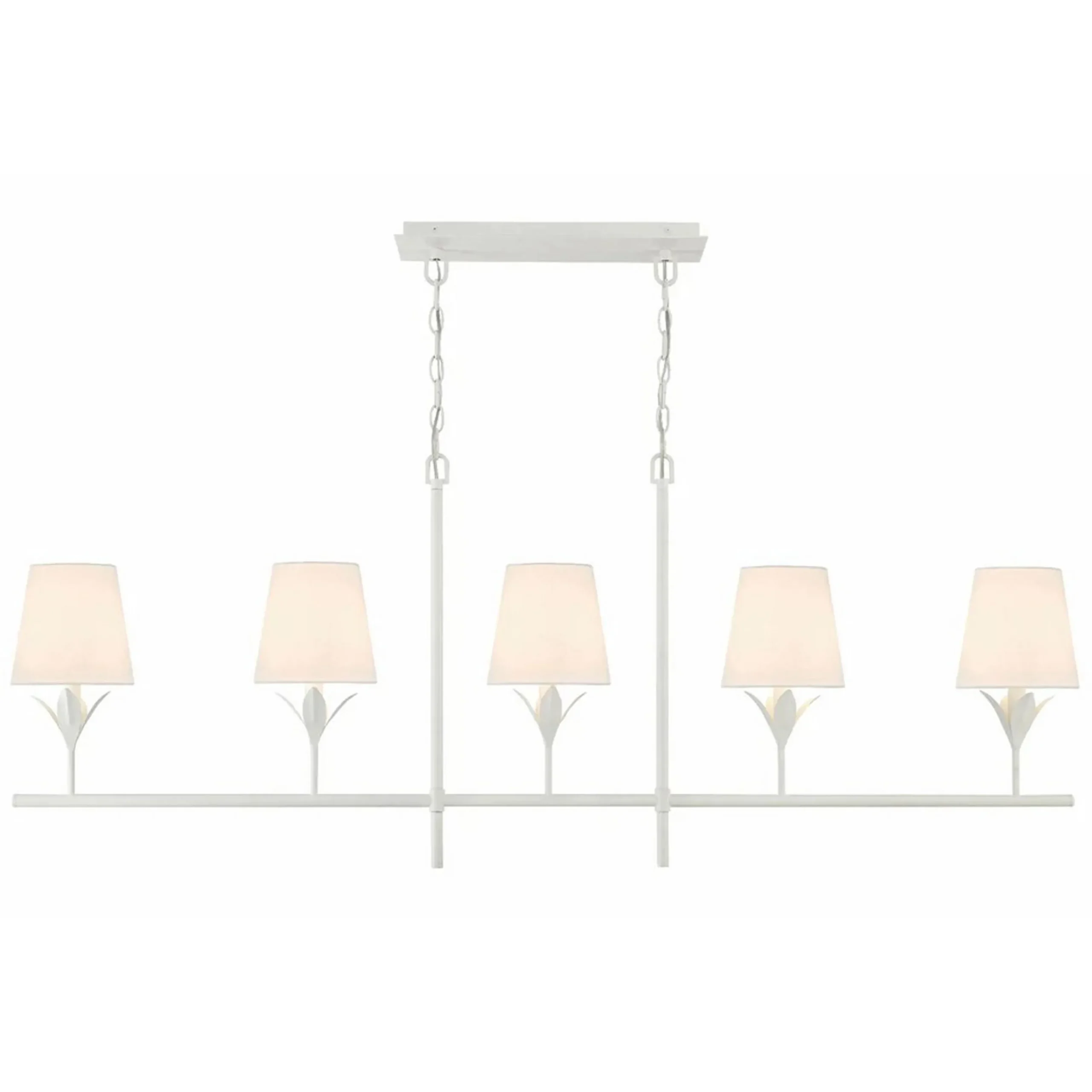 Olive Leaf Island Chandelier