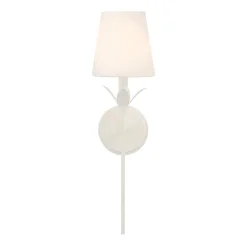 Olive Leaf Stem Bath Sconce - 1 Light