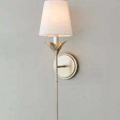 Olive Leaf Stem Sconce - 1 Light