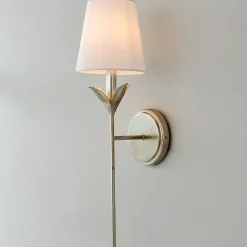 Olive Leaf Stem Sconce - 1 Light
