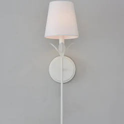 Olive Leaf Stem Sconce - 1 Light