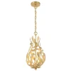 Olive Leaf Vine Lantern - 3 Light