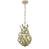 Olive Leaf Vine Lantern - 3 Light