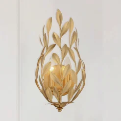 Olive Leaf Vine Sconce - 2 Light
