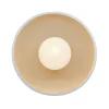 Oracle Ceramic Sconce - Bisque