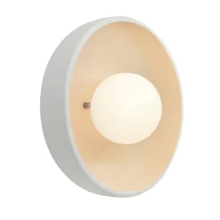 Oracle Ceramic Sconce - Bisque