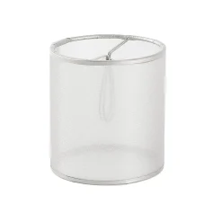 4" Organza Drum Chandelier Shade